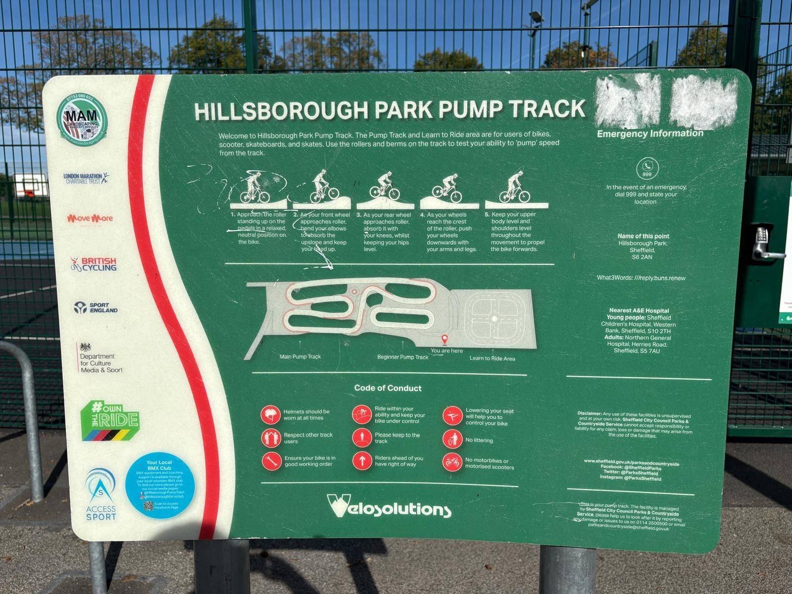 Hillsborough Pump Track community image