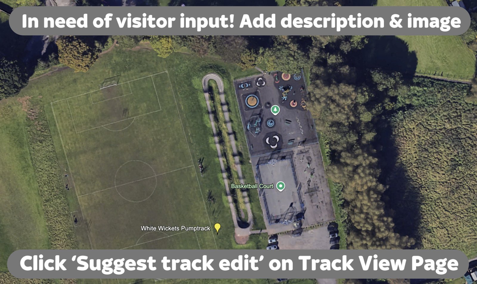 White Wickets Pumptrack