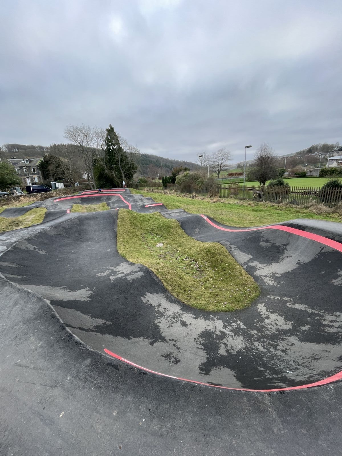 Stow pump track