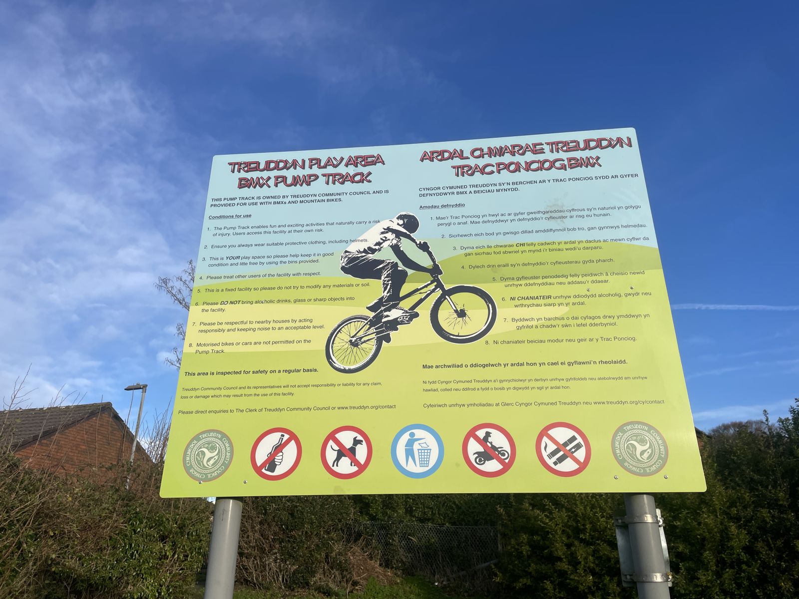 Treuddyn Pumptrack community image