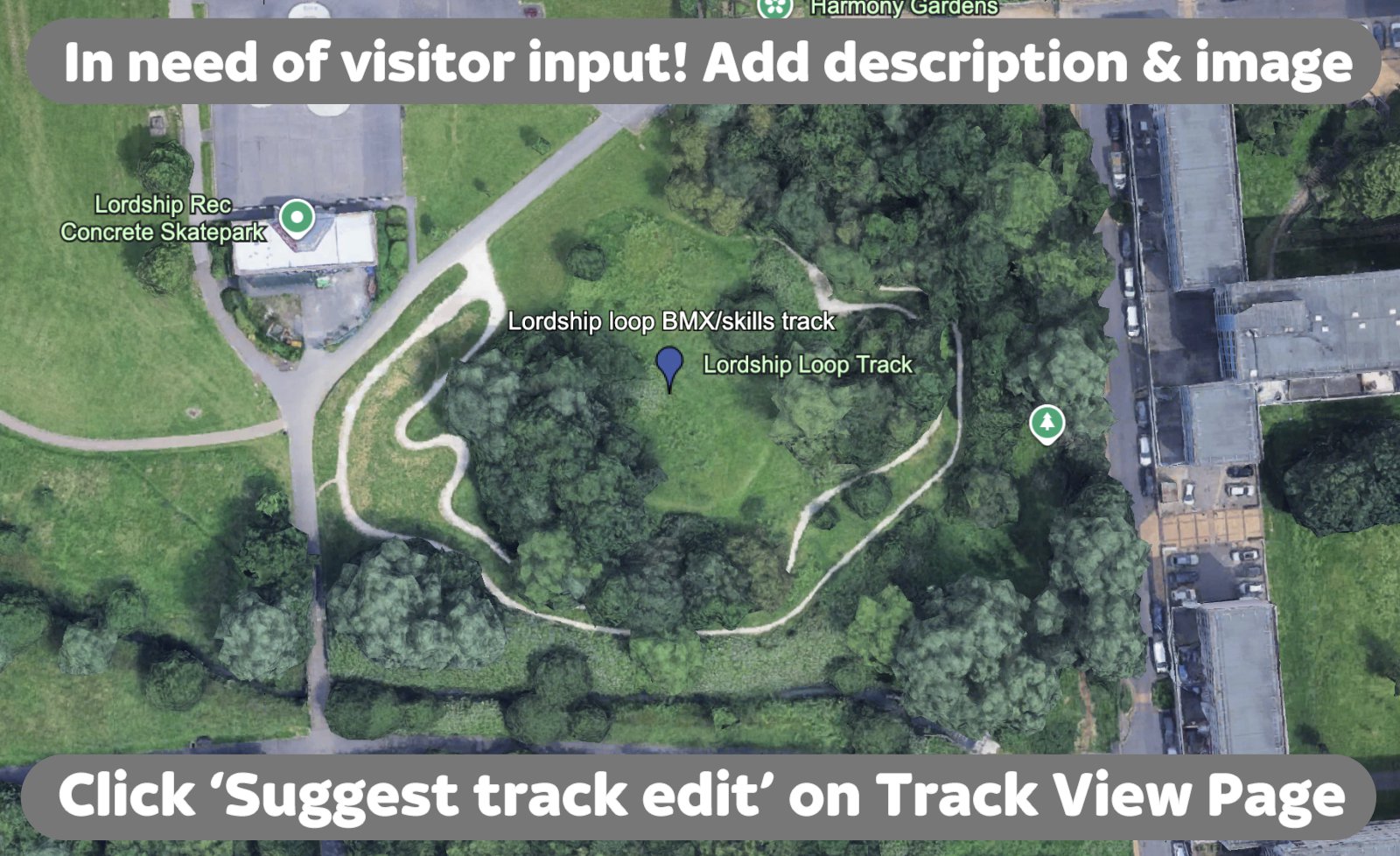 Lordship loop BMX skills track