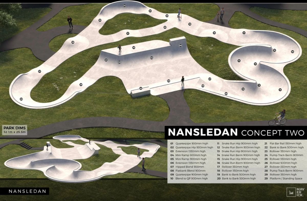 Nansledan Pump Track