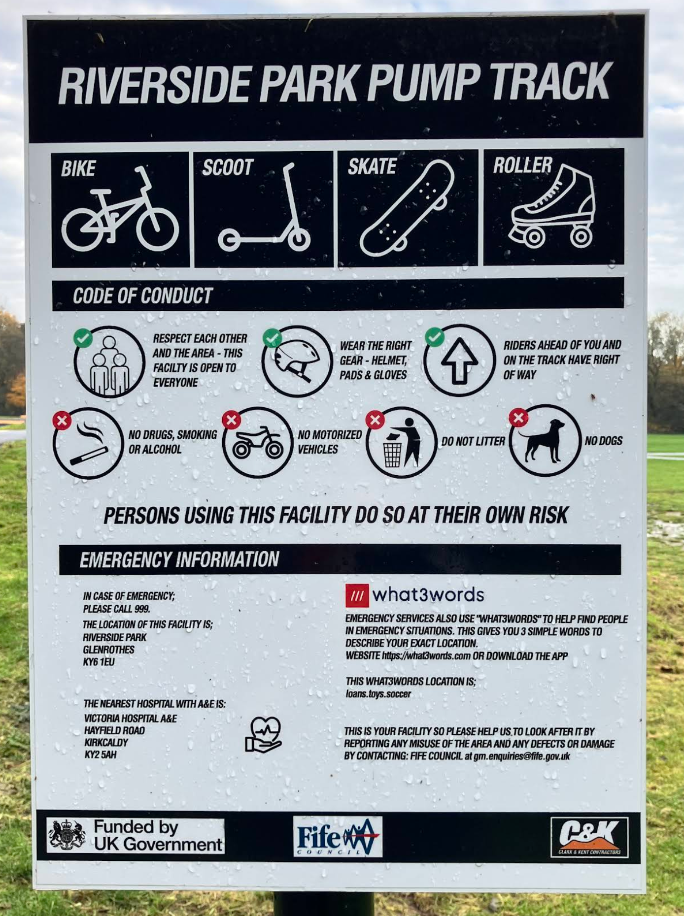 Glenrothes Pump Track